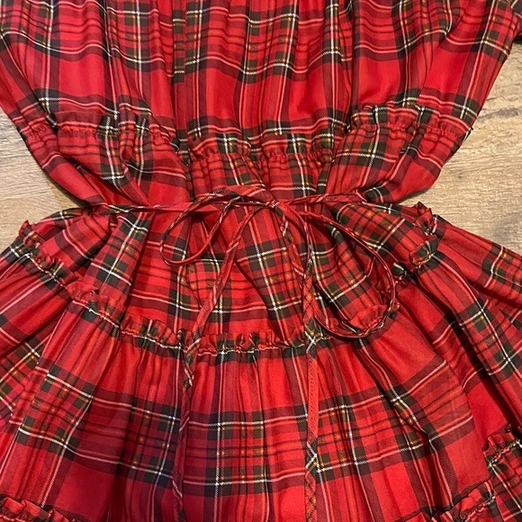 NWT Antonio Melani | Deidre Tartan Plaid Holiday Dress - Picture 9 of 14